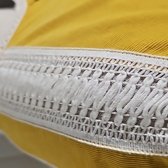 Zara Basic corduroy button down top. Long sleeves.  Size large. Crochet … - Picture 3 of 10